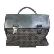 Pre-owned Canvas fendi-bags