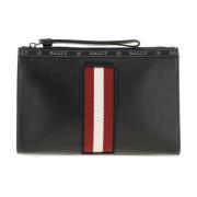 Logo Patch Zipped Pouch