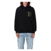 Svart Strikkevarer Resort Club Hoodie