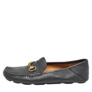 Pre-owned Leather flats