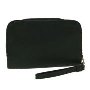 Pre-owned Leather clutches