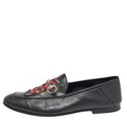 Pre-owned Leather flats