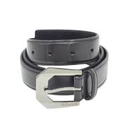 Pre-owned Leather belts