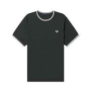 Twin Tipped Tee Night Green