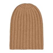 Alpakka Ribbestrikket Beanie Hat