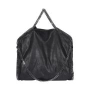 Sort Faux Skinn Falabella Skulderveske