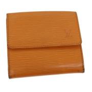 Pre-owned Leather wallets