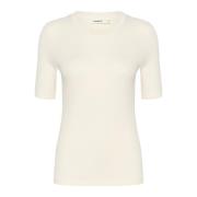 Rollneck Top Whisper White