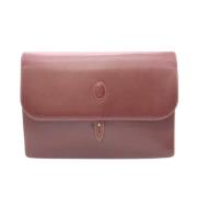 Pre-owned Leather clutches