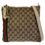 Pre-owned Canvas gucci-bags