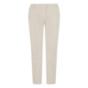 Beige Chino Bukser Slim Fit