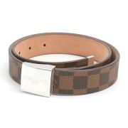 Pre-owned Leather belts