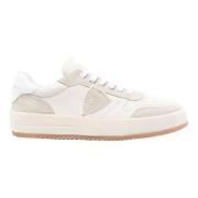 Brune Sneakers med Beige Accents