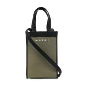 Strikket Crossbody Tote Bag