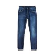 Skinny Fit Lav Midje Stretch Denim