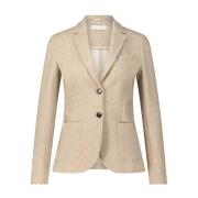 Elegant Herringbone Blazer