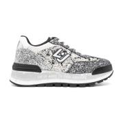 Glitter Panel Sneakers