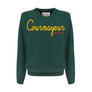 Grønn Crew Neck Sweater Courmayeur