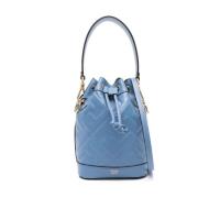 Ocean Blue Bucket Bag med FF Logo