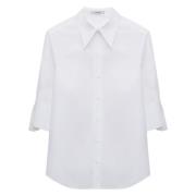 Elegant Poplin Power Bluse