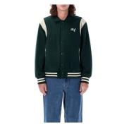 Hunter Green Varsity Jacket Aw24