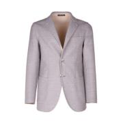 Grå Virgin Wool Blazer