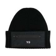 Svart Beanie Lue