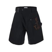 Marineblå Twisted Chino Shorts