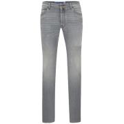 Slim Fit Grå Denim Jeans