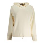 Hette Beige Sweatshirt med Lommer