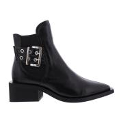 Chunky Buckle Chelsea Boot Størrelse 37