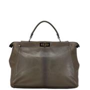 Pre-owned Leather fendi-bags