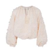 Hairy Tassel Bluse Skjorte