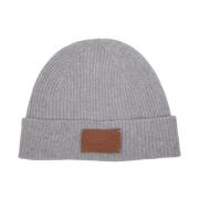 Ull og Skinn Beanie Lue