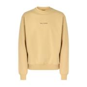 Avslappet Sweater Shield Crowd Beige