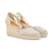 Tortora Satin Espadrilles