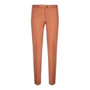 Slim Fit Brun Bukse