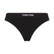 Svart Modal Signature Thong