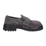 Vintage Semskede Loafers for Menn