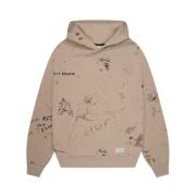 Rebellion Hoodie Beige Herre