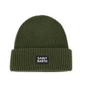 Vinter Ribbestrikket Beanie Lue