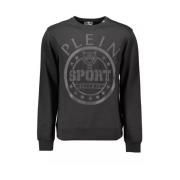 Sporty Designer Sweatshirt med Rund Hals