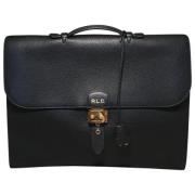 Pre-owned Leather briefcases