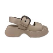 Mini Yoko Elfenben Kalveskinn Sandal