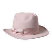 Rosa Kanin Fedora Trilby Kvinner Lue