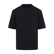 Blå T-skjorte Polo Casual Stil