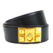 Pre-owned Leather belts