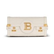 B-Buzz 23 monogrammed kornet skinn clutch