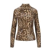 Glam Animal Print Top