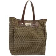 Pre-owned Canvas fendi-bags